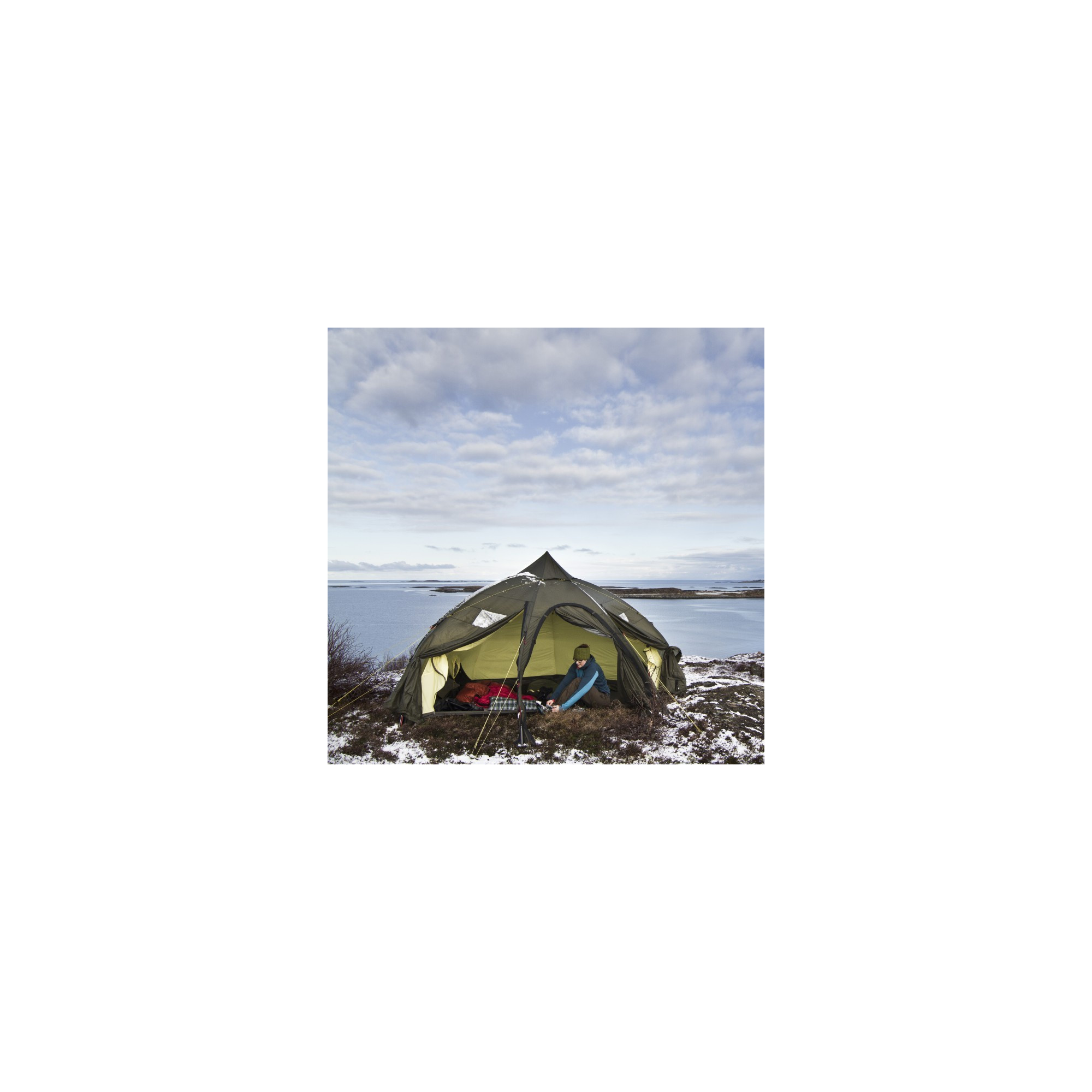 Tente Varanger Dome 4-6 Helsport - Tente camp de base - Inuka