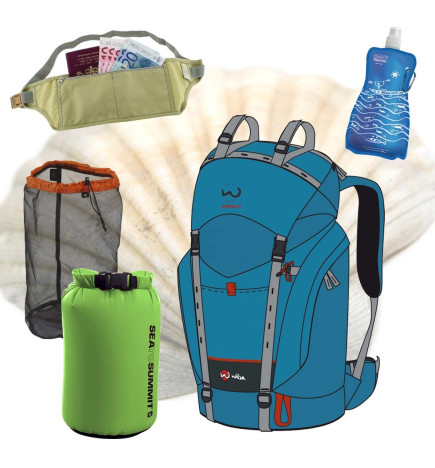 Pack portage Compostelle Femme