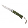 Couteau Opinel N°8 Baroudeur kaki