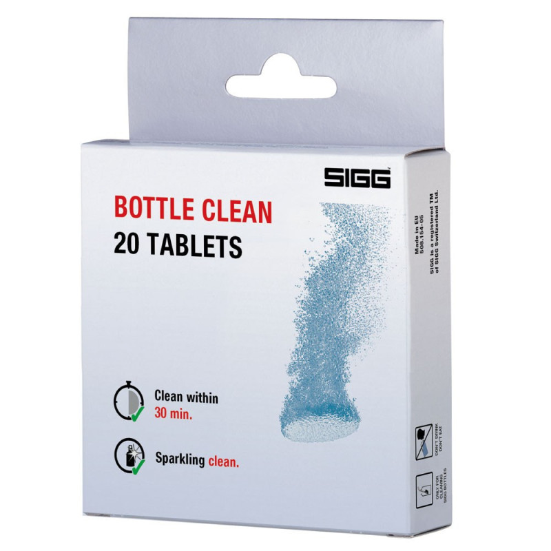 Pastilles Clean Bottle Sigg pour nettoyer vos gourdes - Inuka