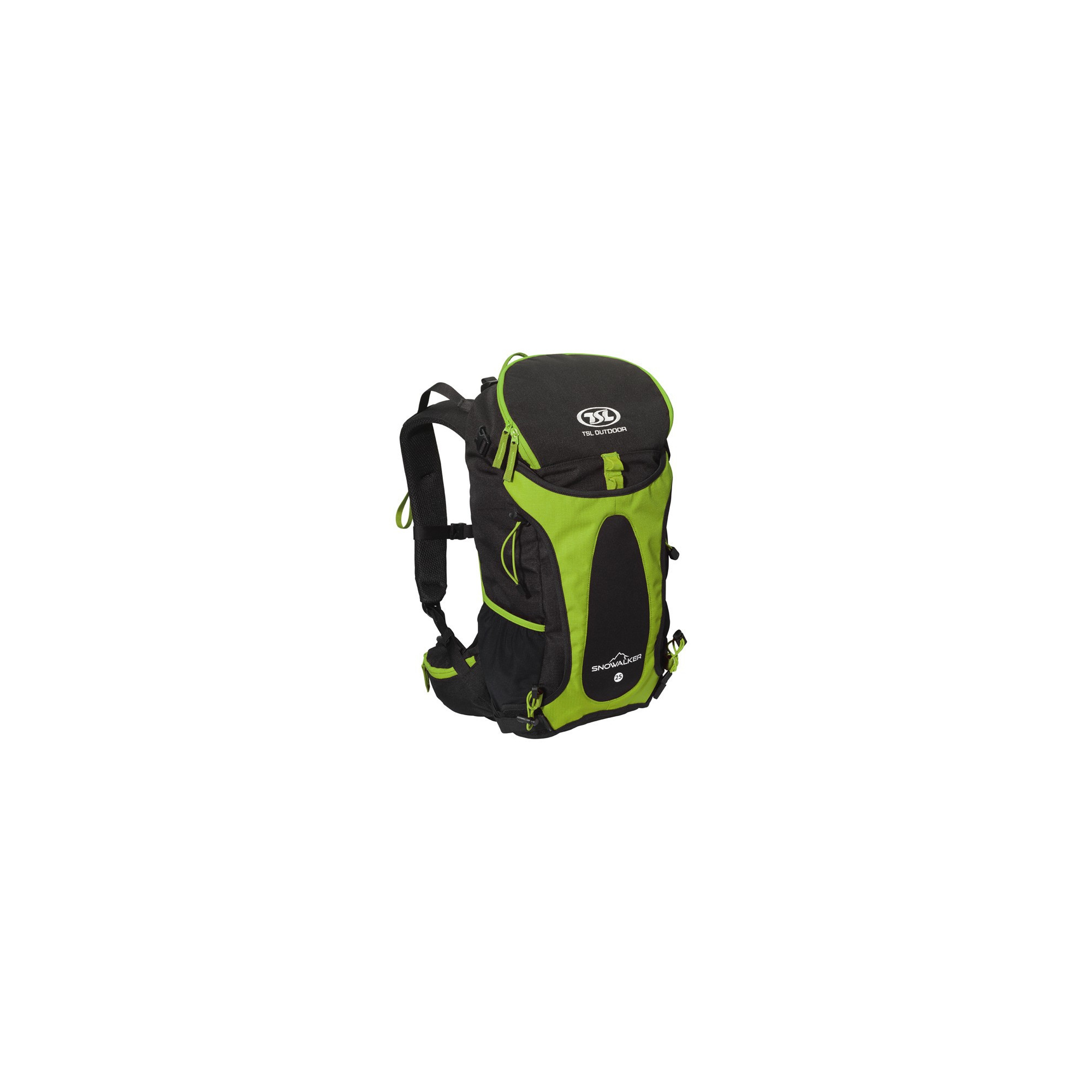 mochila tsl como transportar raquetas de nieve en la mochila