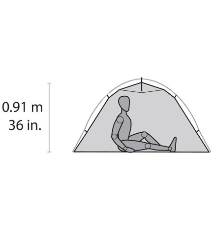 Tente de randonnée Hubba NX Solo MSR