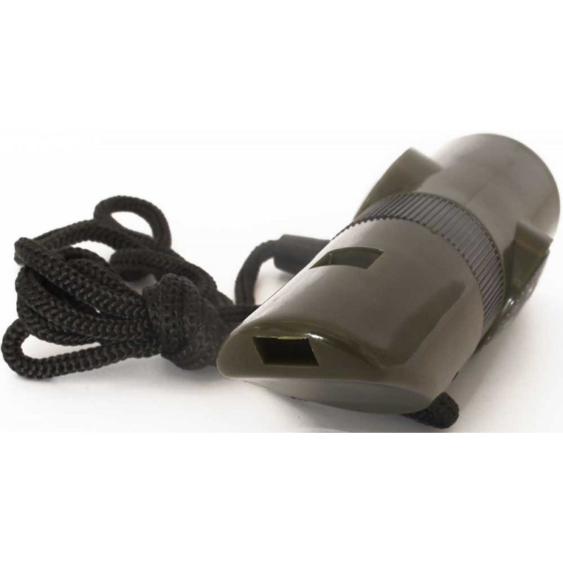 Sifflet de survie - CIKONIELF - Rouge - Alliage d'aluminium