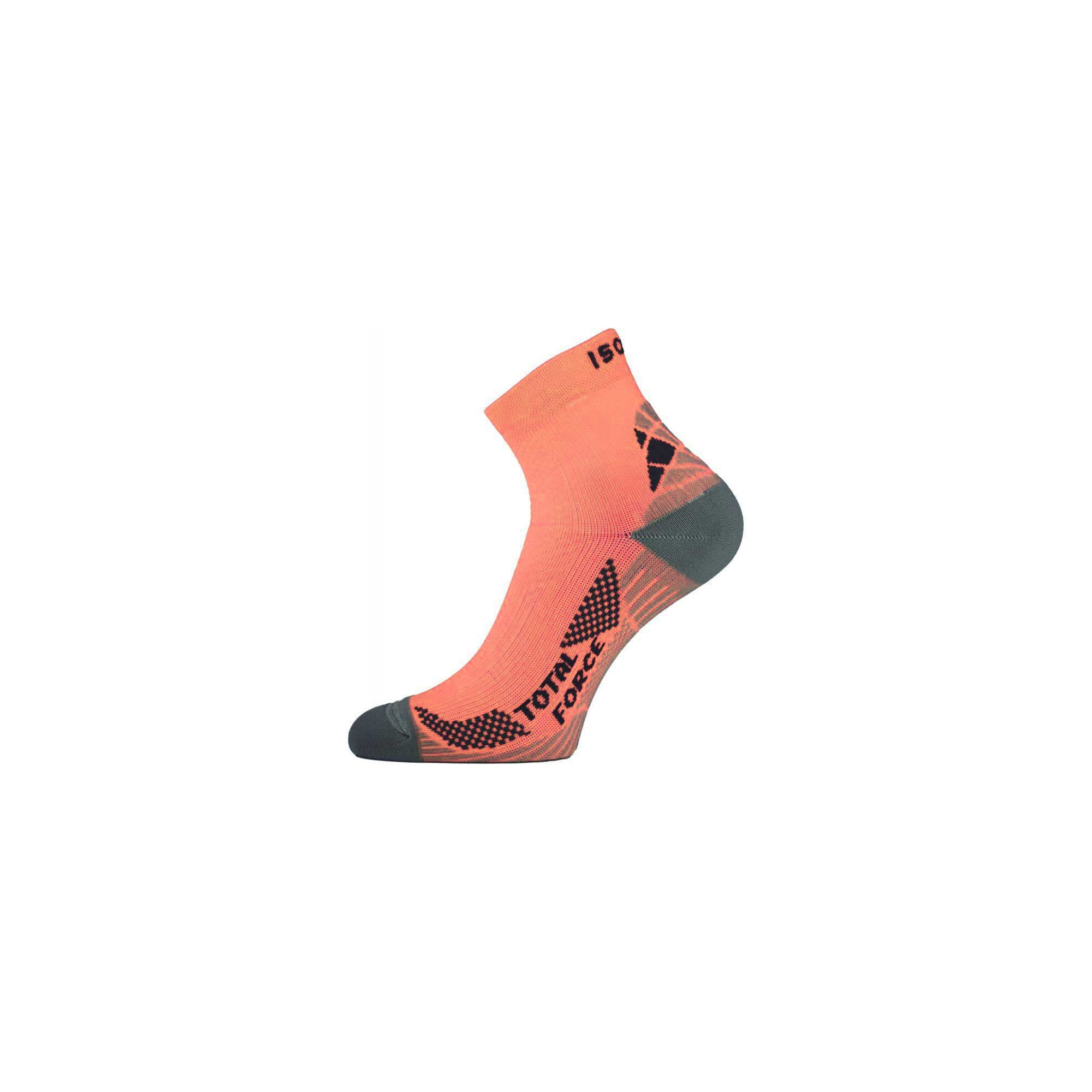 Chaussettes de trail-running orange