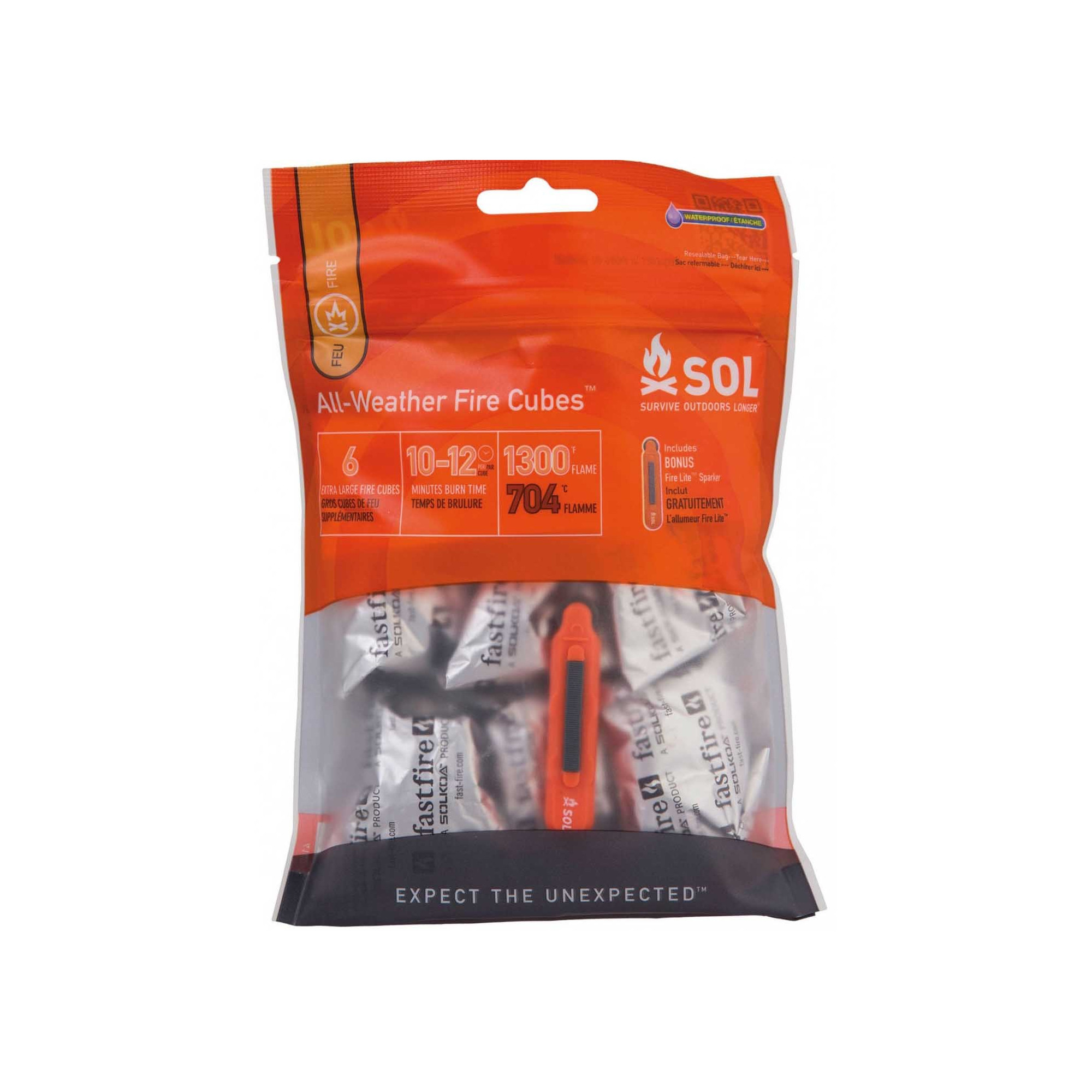 Pierre fire starter allume feu de survie BARBARIC