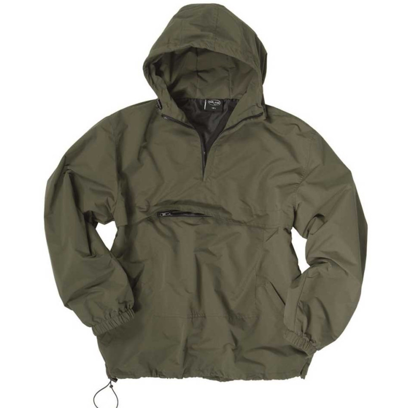 Anorak bushcraft pluie