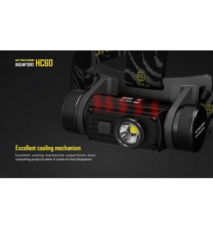 Lampe frontale Nitecore 1000L HC60