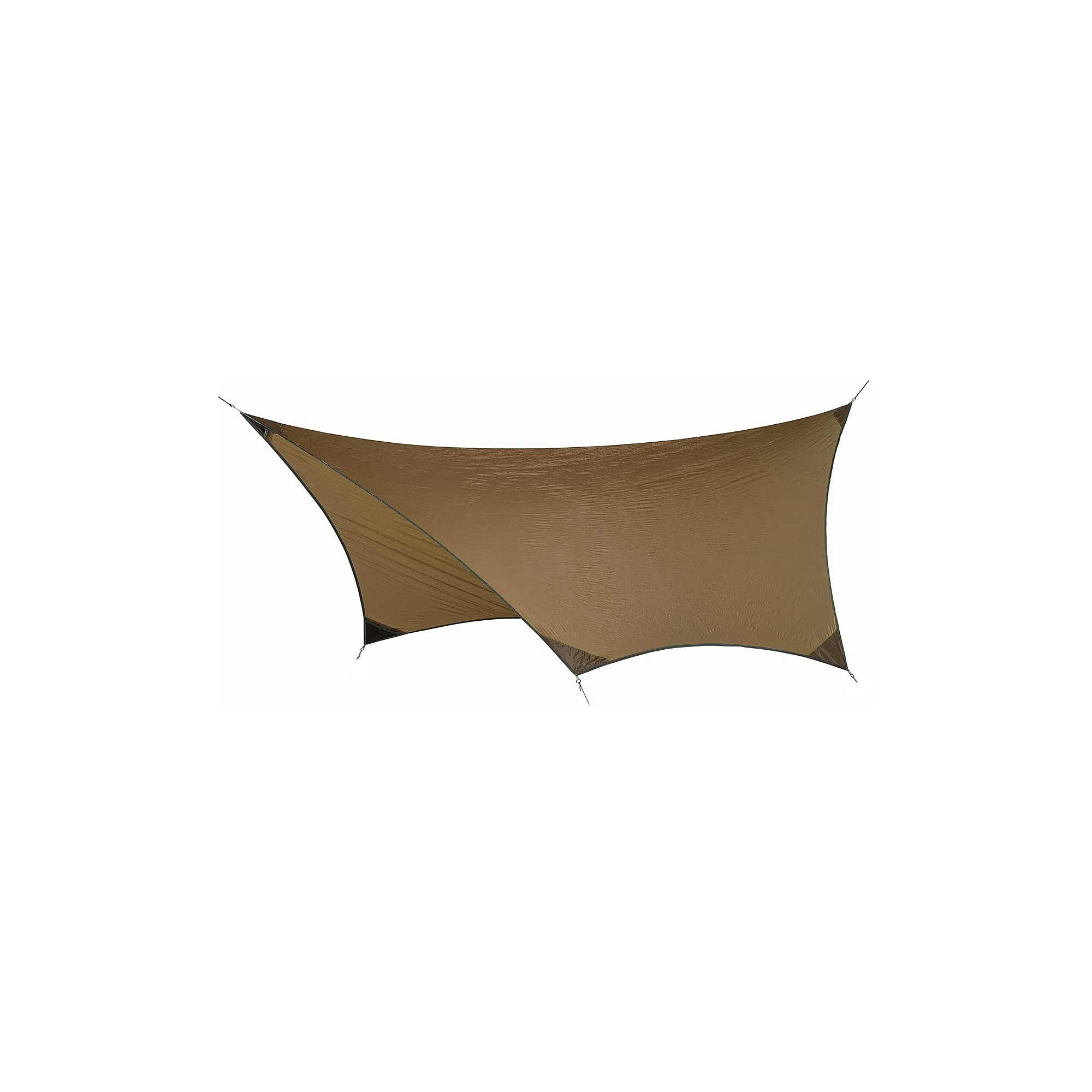 Hamac De Randonnée Ultra-léger Pour 2 Personnes - Nylon - Capacité 150 Kg - 275x140 Cm - Jaune