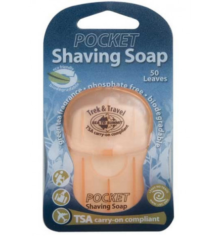 Feuilles de savon rasage