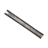Couteau avec manche spark thermo noir/rouge de 12cm