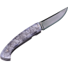 Couteau Alsac avec manche motif buffle Caffer de 12cm