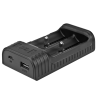 Chargeur USB batterie Li-ion pour lampe torche Fénix 