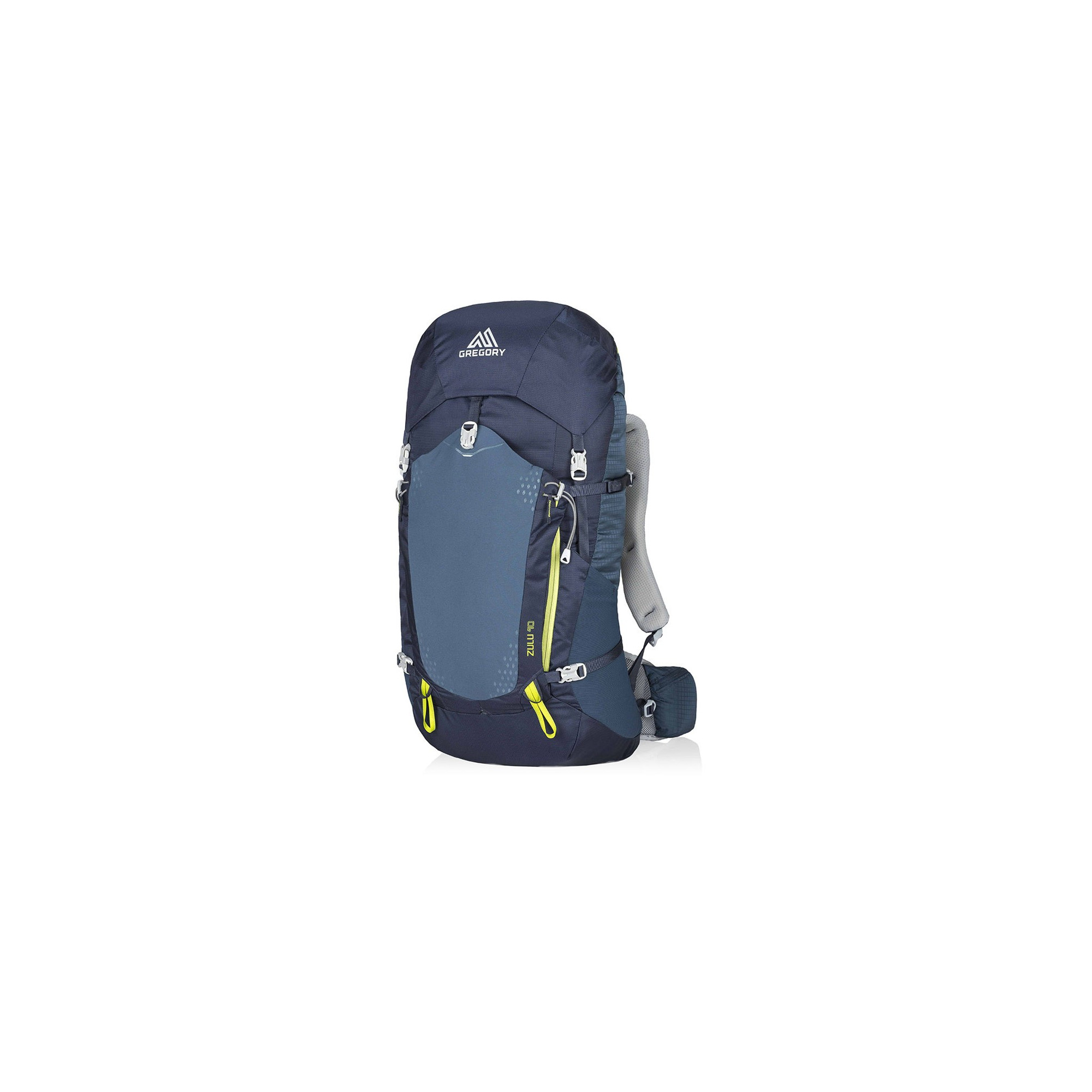 Sac à Dos OZARK TRAIL 40L Randonnée Camping - Léger, Gris/orange, Nombreux Rangements