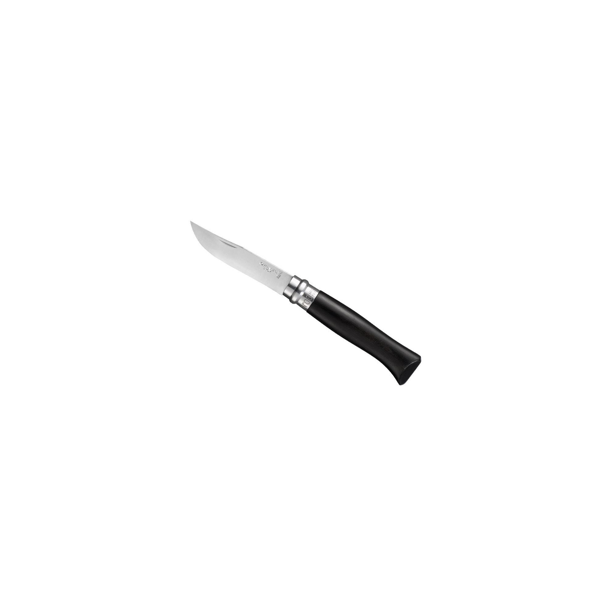 Opinel polished stainless steel blade ebony handle