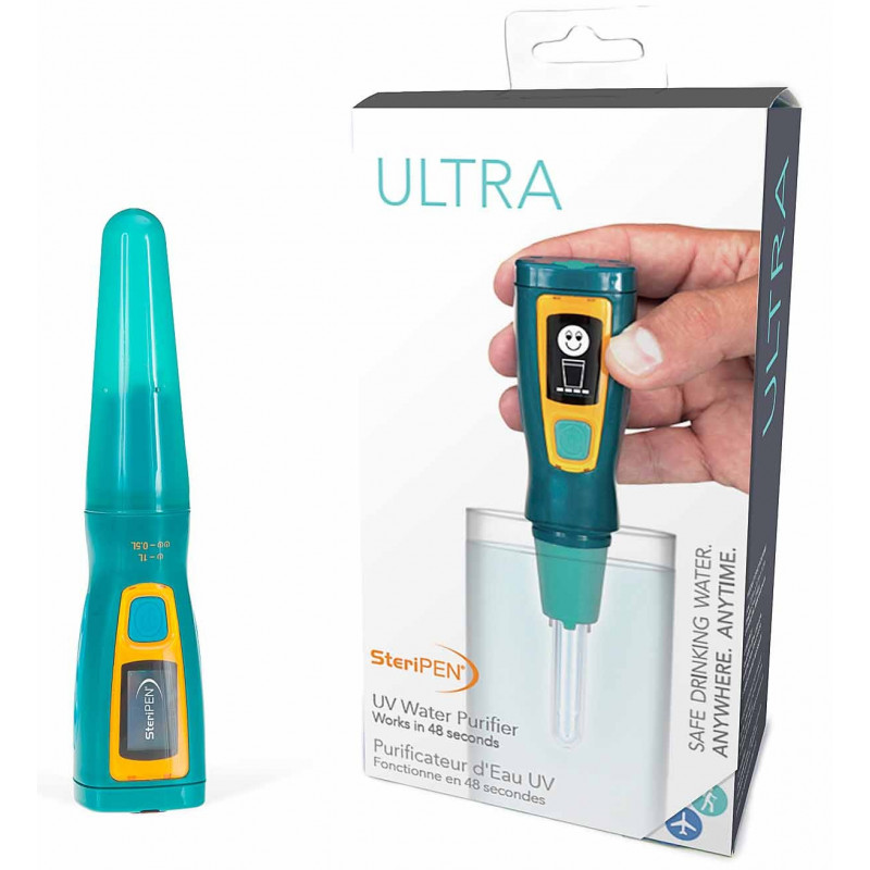 Purificateur D’Eau UV Quantum Steripen - Idéal Randonnée Et Camping