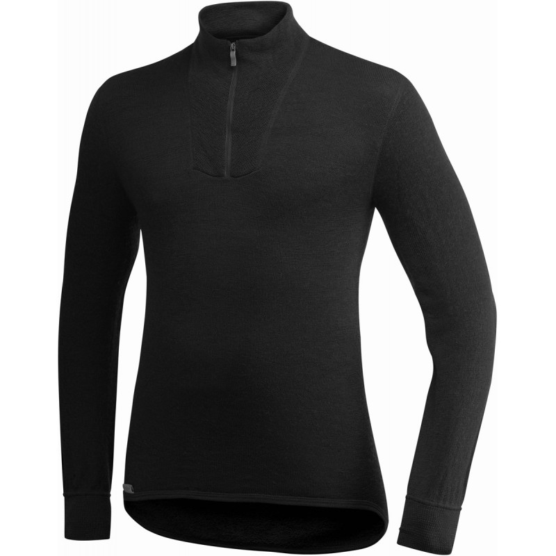 Tee shirt col roulé Zip Turtleneck 400 WOOLPOWER