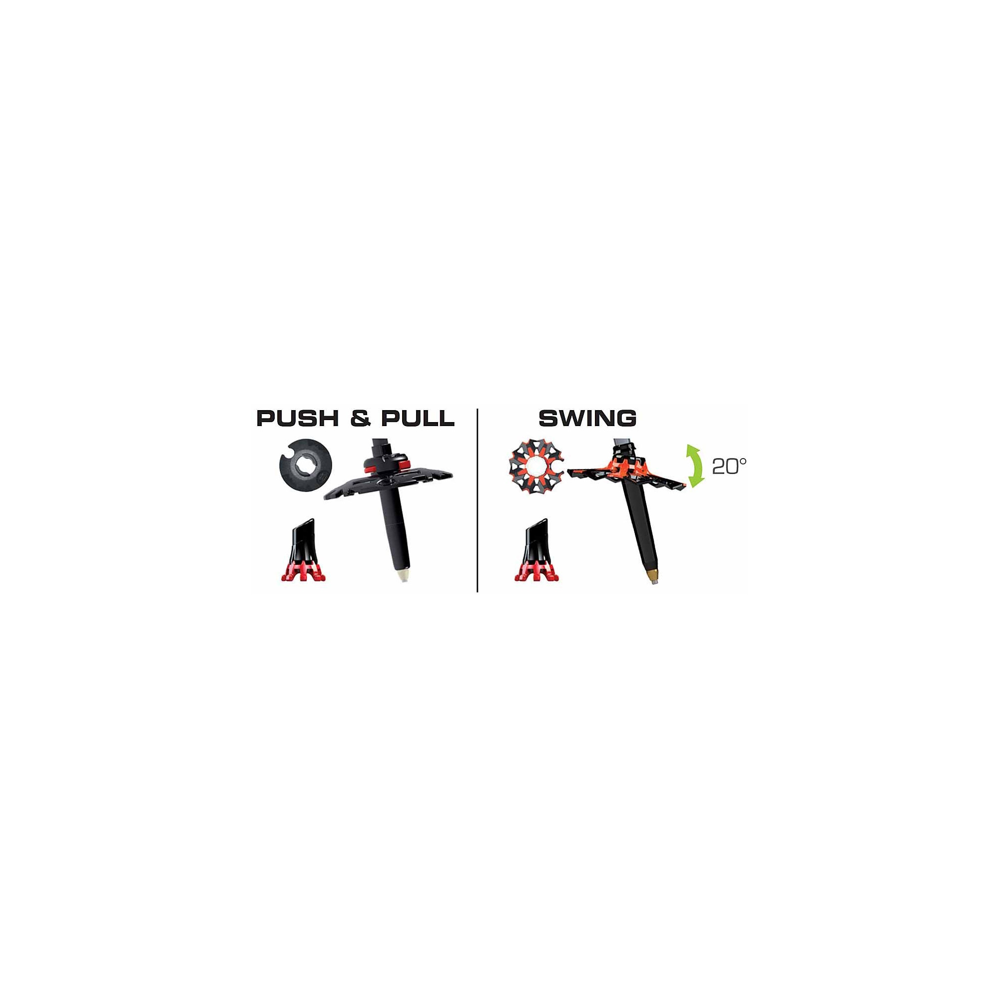 TSL Outdoor - Bâton Move Carbon 2 Adjust - Bâtons de trekking - Inuka