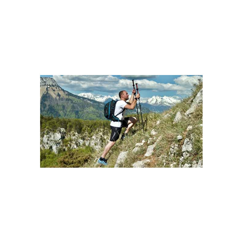 TSL Outdoor - Bâton Move Carbon 2 Adjust - Bâtons de trekking - Inuka