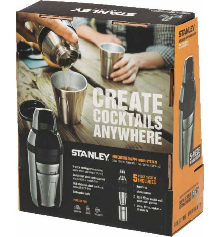 Stanley - Kit Shaker de bivouac et camping - Gourdes et tasses - Inuka