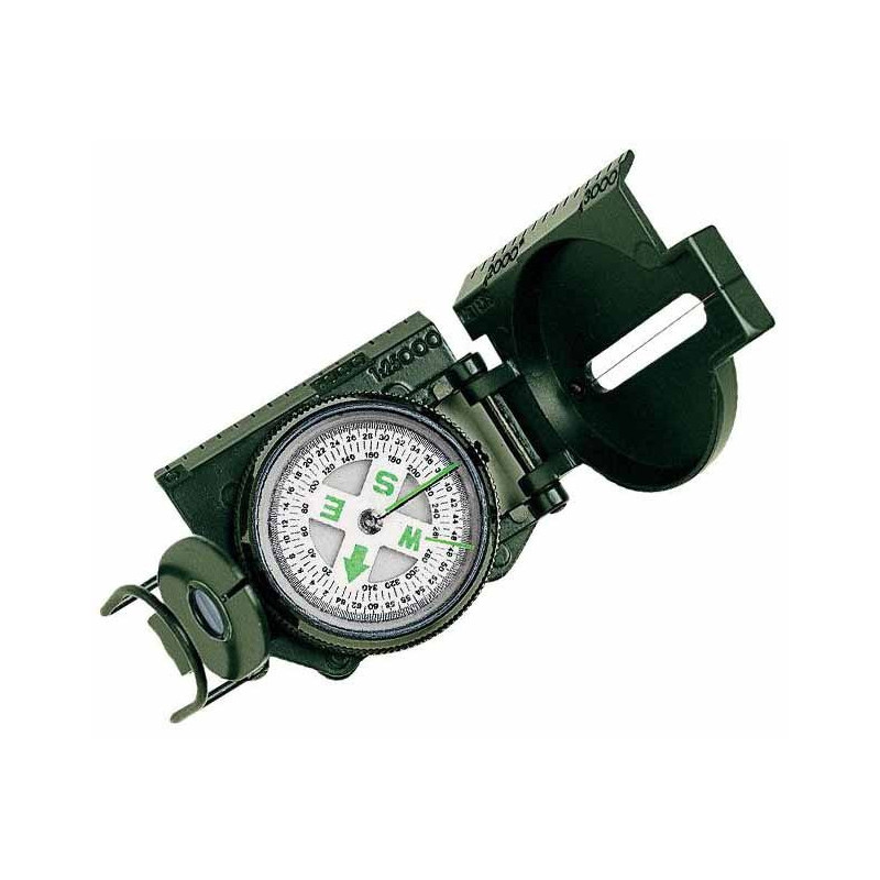 Boussole Herbertz Ranger Gris/Vert avec viseur