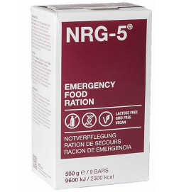 Ration de survie et secours d'urgence NRG-5 de MSI
