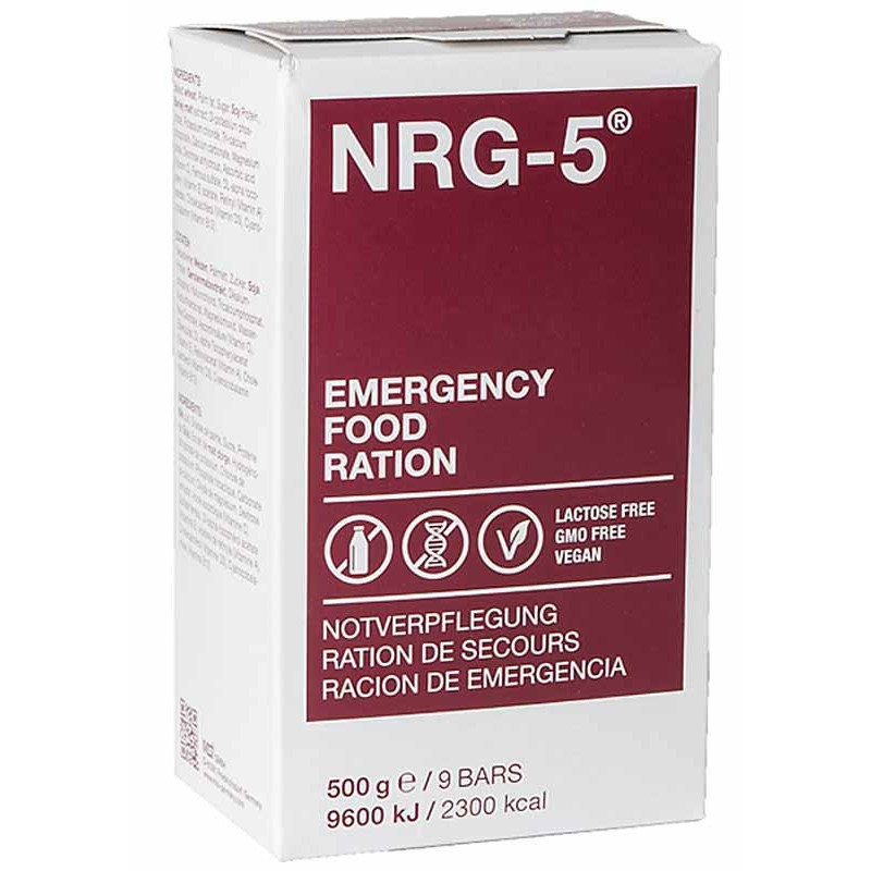 Ration de survie et secours d'urgence NRG-5 de MSI 4260201460034