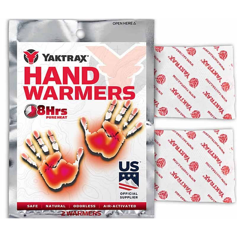 Calentadores de manos Yaktrax - Equipo de supervivencia en invierno - Inuka