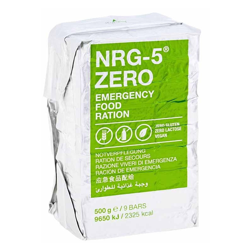 MSI NRG 5 - Ration de survie et secours - Alimentation de survie - Inuka