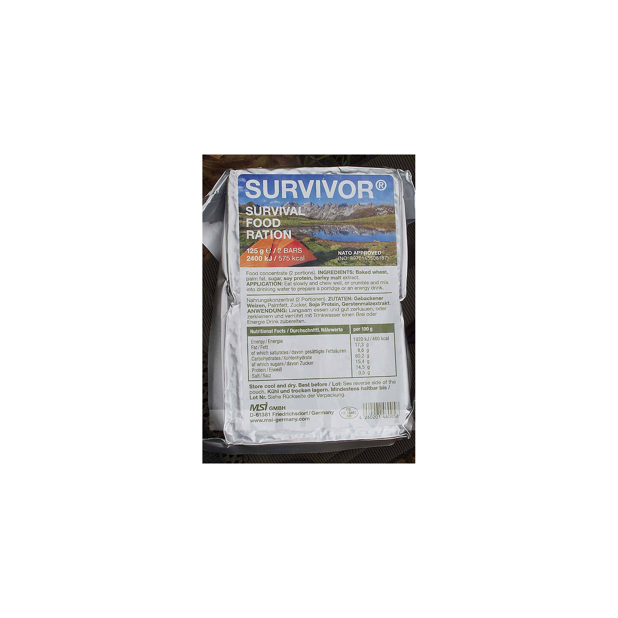 Ration de survie - Survie boréale