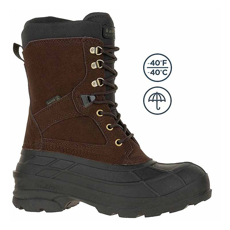 Kamik NationPlus Herren-Schneestiefel für extreme Kälte