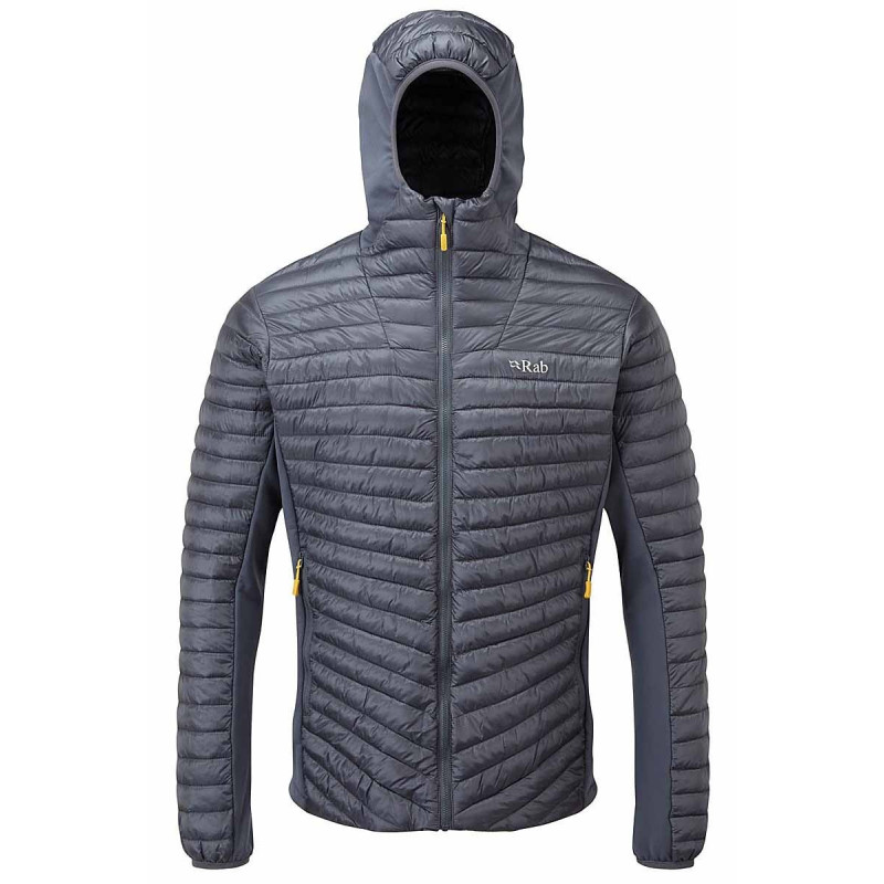 Veste doudoune Rab Cirrus Flex Hoody gris