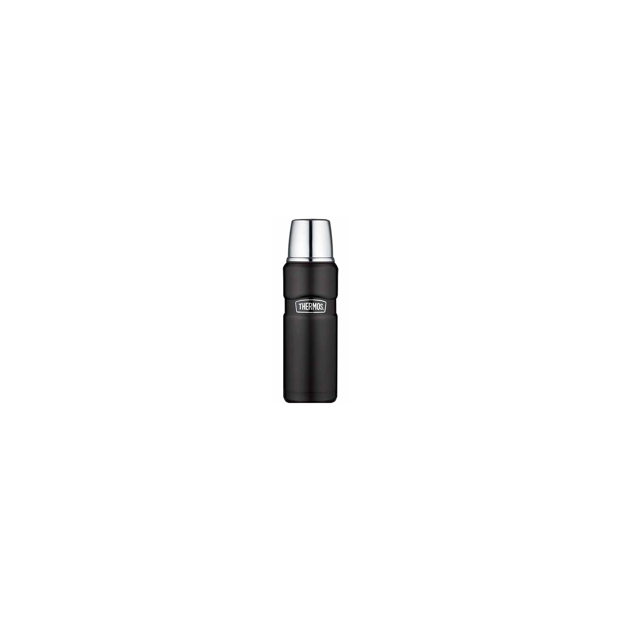 Bouteille Thermos King 0.47 l noir mat