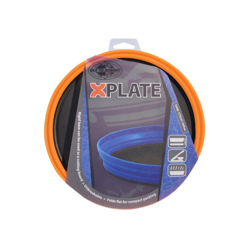 Sea To Summit - Assiette pliable X-plate - Vaisselle de bivouac et