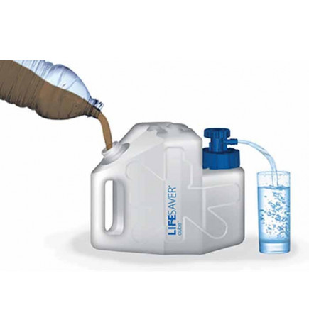 Filtre à eau Cube LifeSaver utilisation