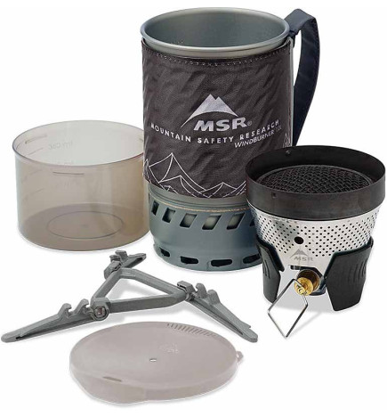 Réchaud de bivouac MSR WindBurner 1,0L Black