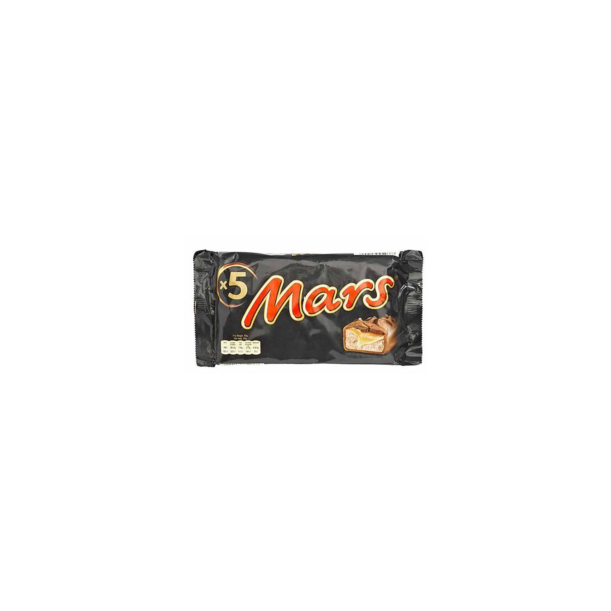 Barre chocolatée de Mars 5x