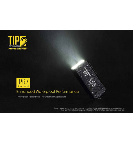 Lampe Torche 720lm TIP2 Nite Core tout temps