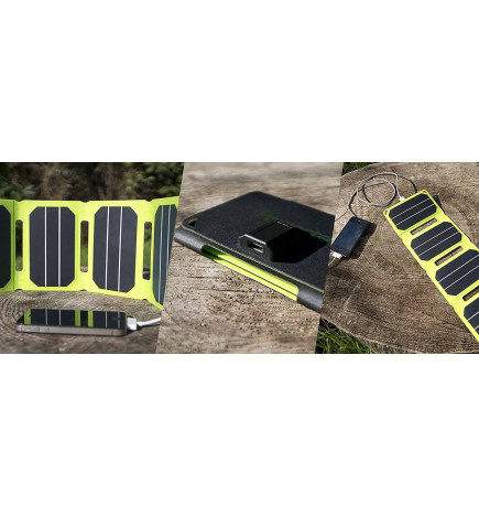 Panneau solaire Pocket 6W Powertec ambiance