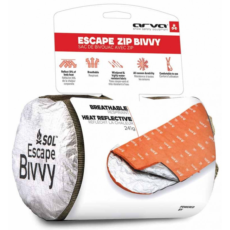 Sac de survie bivouac Escape Zip