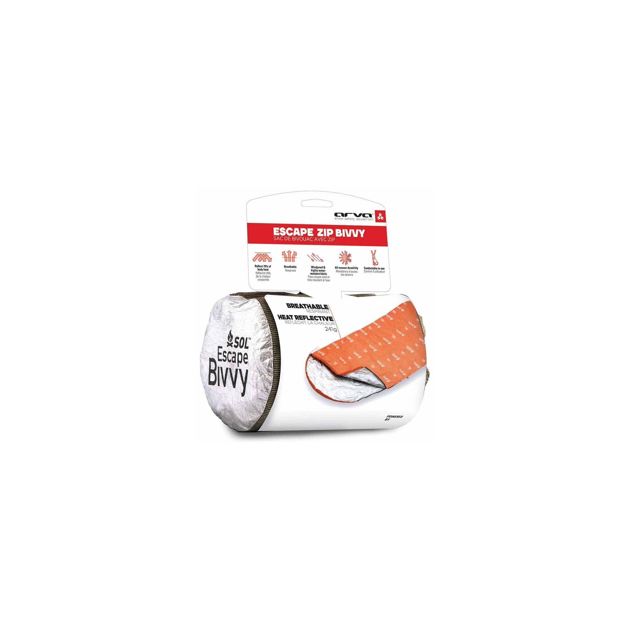 Sac de survie bivouac Escape Zip Sac de survie bivouac Escape Zip