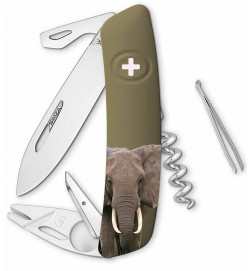 Couteau suisse Tire-tique Swiza éléphant