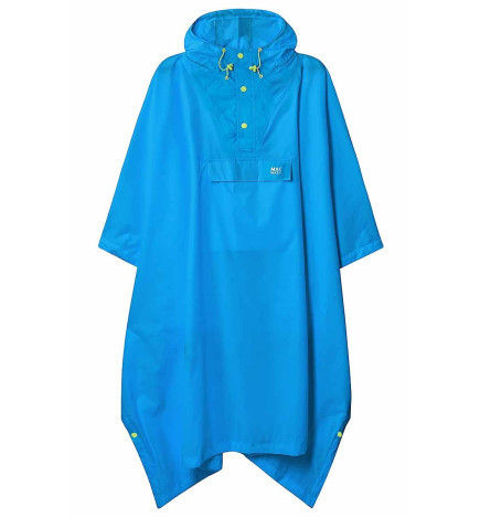 Mac in a Sac rain poncho blue