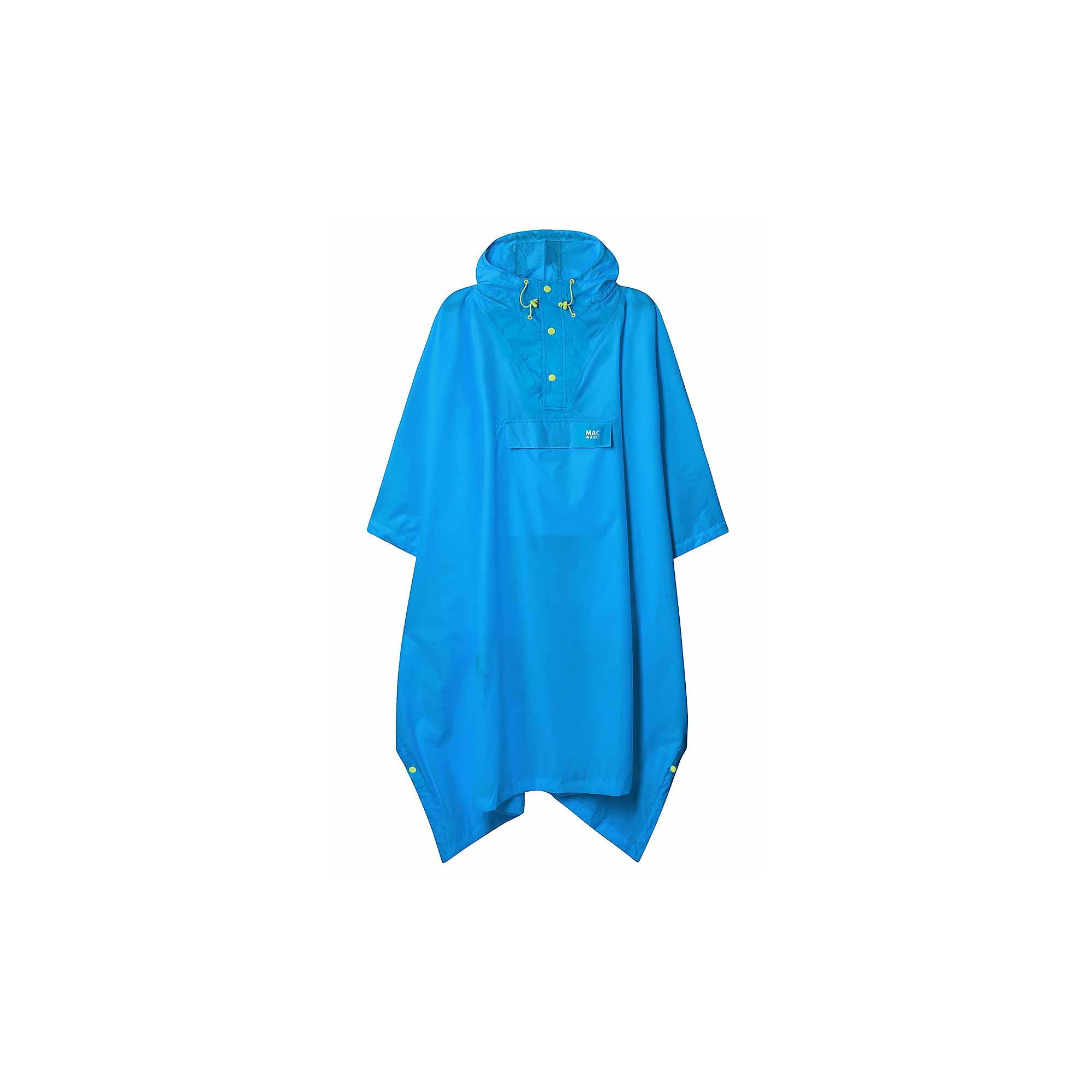 Poncho de pluie Mac in a Sac bleu