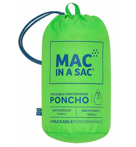 Regenponcho Mac im Sac-Pack