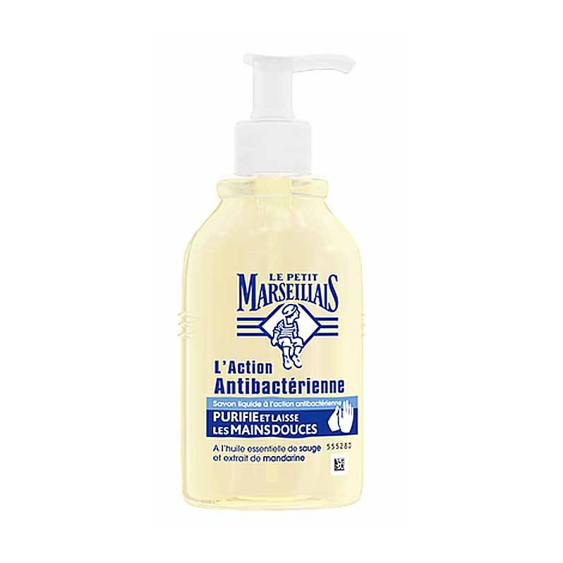 Savon liquide action anti-bactérienne Le Petit Marseillais