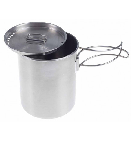 Tasse popote bouilloire inox 0,60 l de bivouac