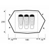 Thunder-D 3-person bivouac tent plan