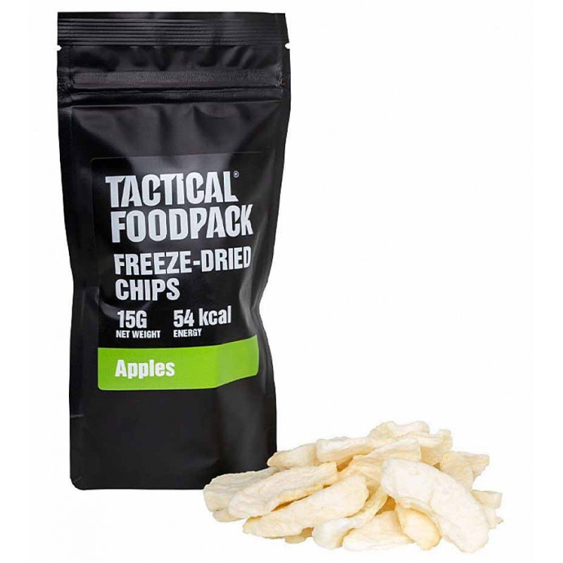 Chips de pomme lyophilisées Tactical FoodPack
