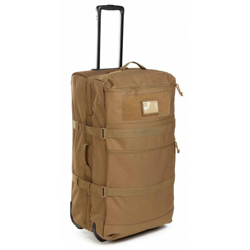 Valise à roulette baroudeur Transall 120l coyote