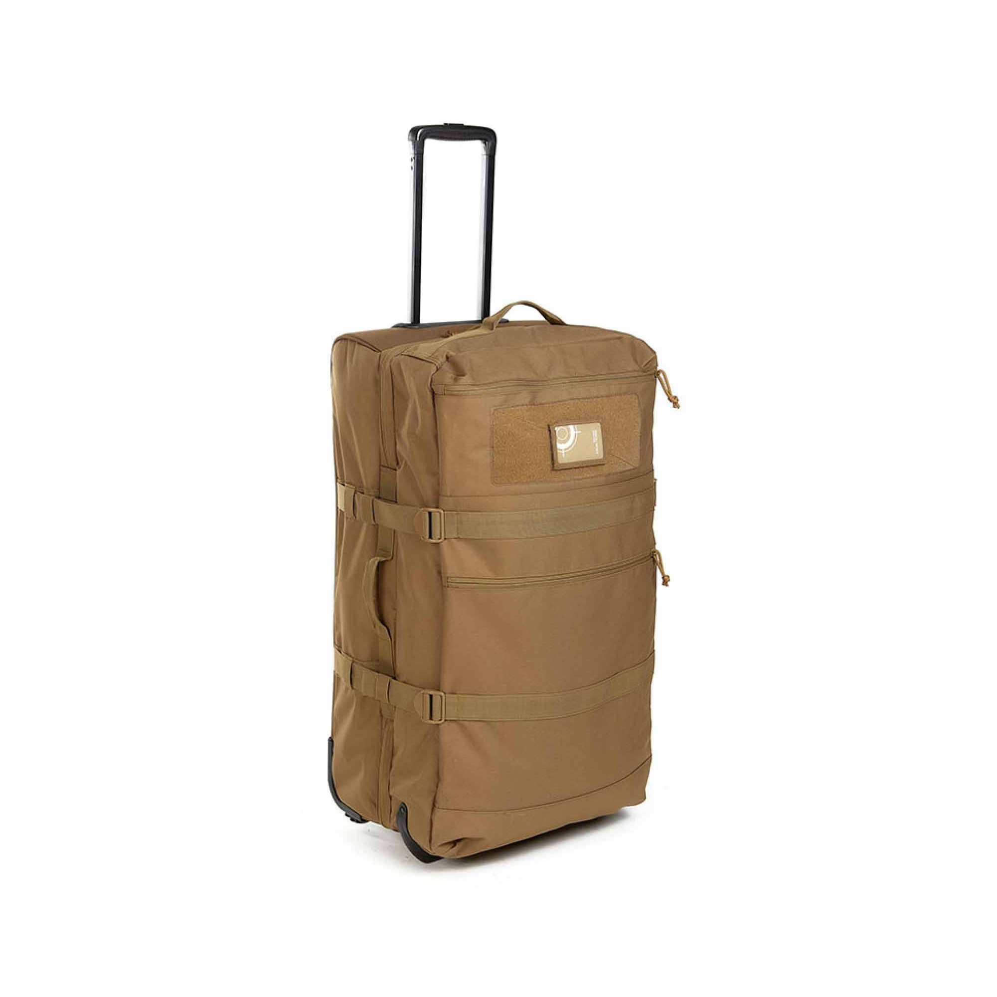 Valise à roulette baroudeur Transall 120l coyote